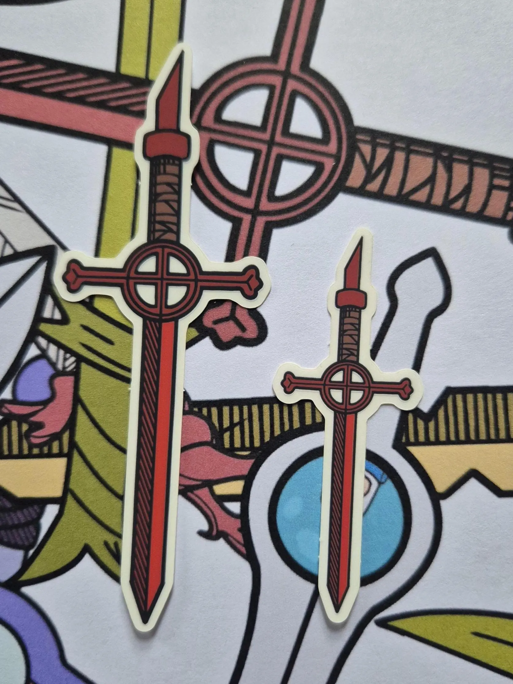 Demon Blood Sword Vinyl Sticker