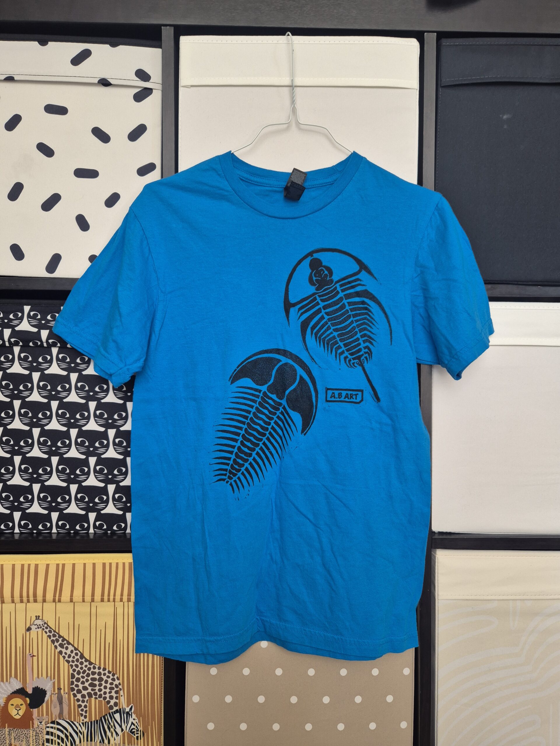 Blue Trilobite T-Shirt – Size Small