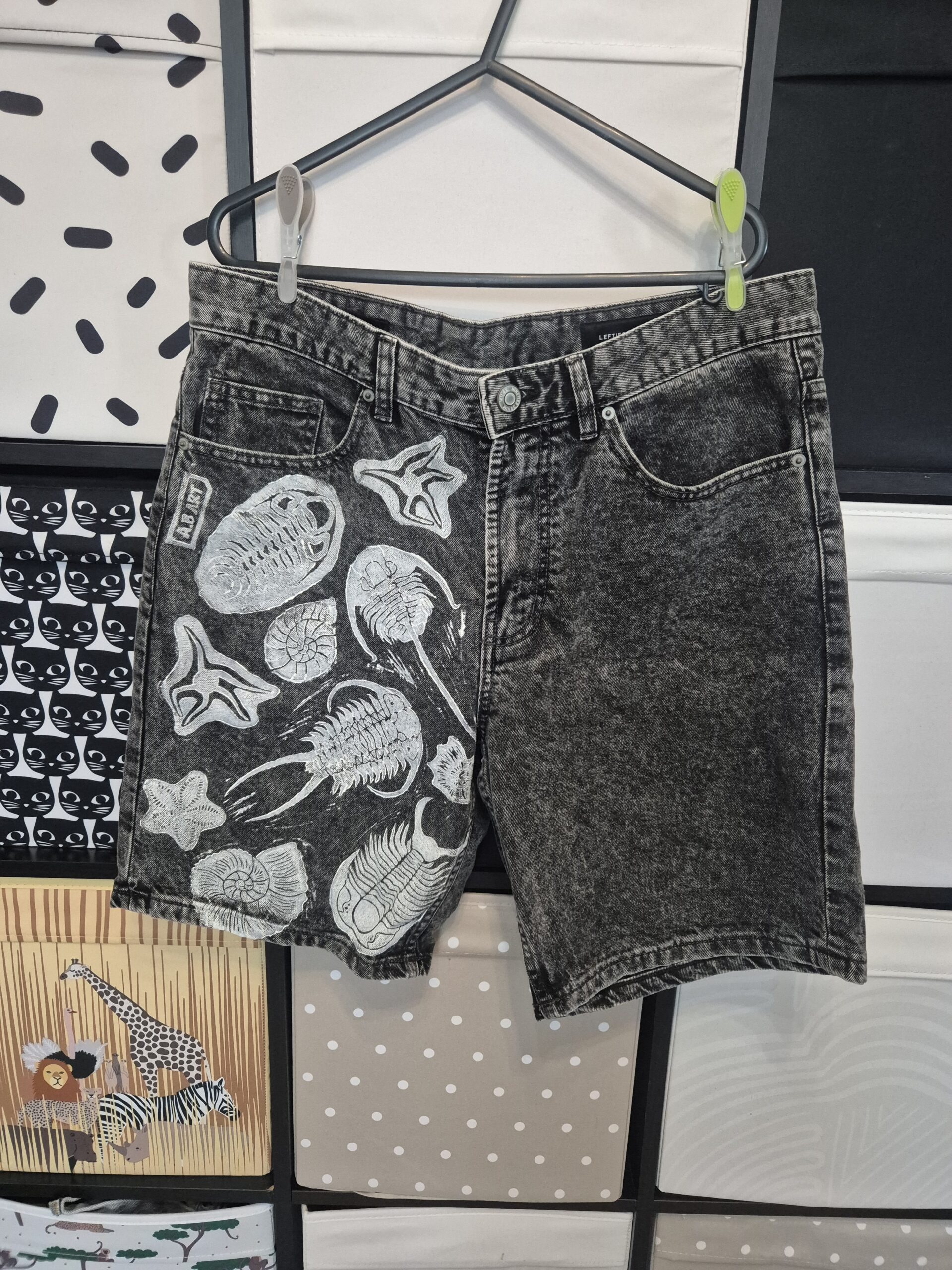 Grey Trilobite Upcycled Shorts - Size EU40 W35